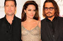 Johnny Depp es atacado por el perro de Angelina Jolie y Brad Pitt