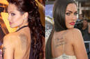Angelina Jolie y Megan Fox: Las reinas de los Tatuajes