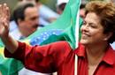 La presidenta de Brasil, Dilma Rousseff, llegó este lunes a Argentina en su primera visita al exterior