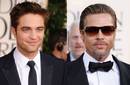 Robert Pattinson y Brad Pitt, dos atractivos pecados