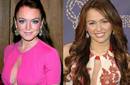 Lindsay Lohan en guerra con Miley Cyrus