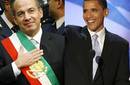 Barack Obama y Felipe Calderón envían buenos deseos a Japón