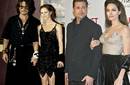 Angelina Jolie, Brad Pitt y Johnny Depp camino a Cannes