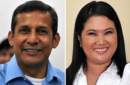 Ollanta Humala y Keiko Fujimori: Nietos