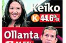 Encuesta CPI continúa dando ventaja a Keiko Fujimori sobre Ollanta Humala