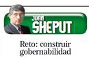 Juan Sheput: Construir Gobernabilidad