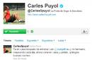 Carles Puyol ya se encuentra de nuevo en casa
