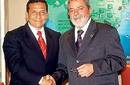 Humala: 'Brasil ha combinado el crecimiento económico con la inclusión social y el respeto al manejo a la economía'