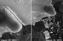 El tsunami de Japón, tras el terremoto, destruyó un iceberg