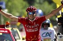 El francés David Moncoutie venció en la undécima etapa de la Vuelta España