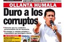 La Primera: Ollanta Humala, Duro a los Corruptos