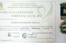 SERNANP, A TRAVÉS DE LA RESERVA NACIONAL DEL TITICACA, RECIBE PREMIO DE CIUDADANÍA AMBIENTAL LOCAL 2012
