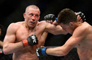 Georges St-Pierre luchó lesionado contra Nick Diaz y puede quedarse seis meses fuera