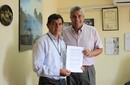 IPD Y MUNICIPALIDAD DE NUEVA CAJAMARCA FIRMARON ACUERDO PARA AMPLIACIÓN Y MEJORAMIENTO DEL ESTADIO IPD