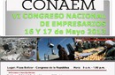 VI CONGRESO NACIONAL  DE EMPRESARIOS CONAEM 2013