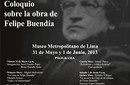 Coloquio - homenaje al escritor Felipe Buendía