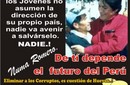 VAMOS A RESCATAR AL PERÚ DE MANOS DE POLÍTICOS CORRUPTOS...!