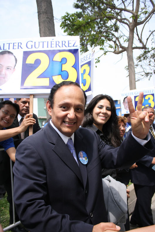 Uno de los candidatos a ser Decano del Colegio de Abogados de Lima es el Doctor Walter Gutiérrez.