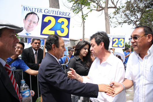 Uno de los candidatos a ser Decano del Colegio de Abogados de Lima es el Doctor Walter Gutiérrez.