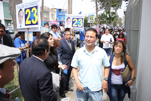 Uno de los candidatos a ser Decano del Colegio de Abogados de Lima es el Doctor Walter Gutiérrez.