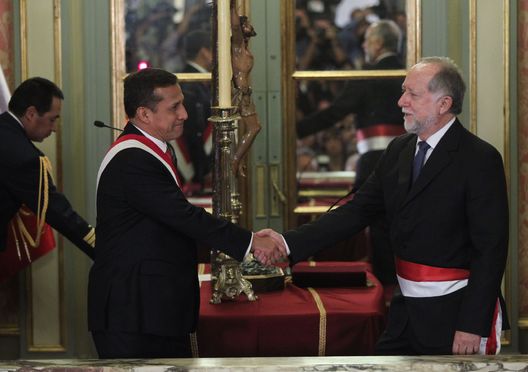 Imágenes del juramento en el Salón Dorado de Palacio de Gobierno del gabinete Valdés.