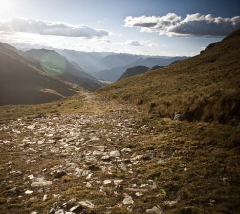 Qhapaq Ñan es el gran camino nominado como Patrimonio Mundial por la Unesco.