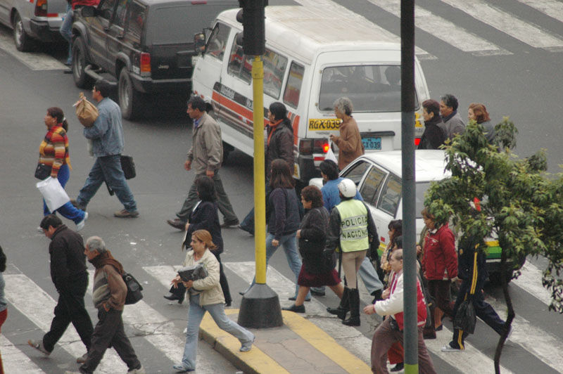 La avenida Abancay es una de las avenidas con mayor transporte urbano en todo Lima