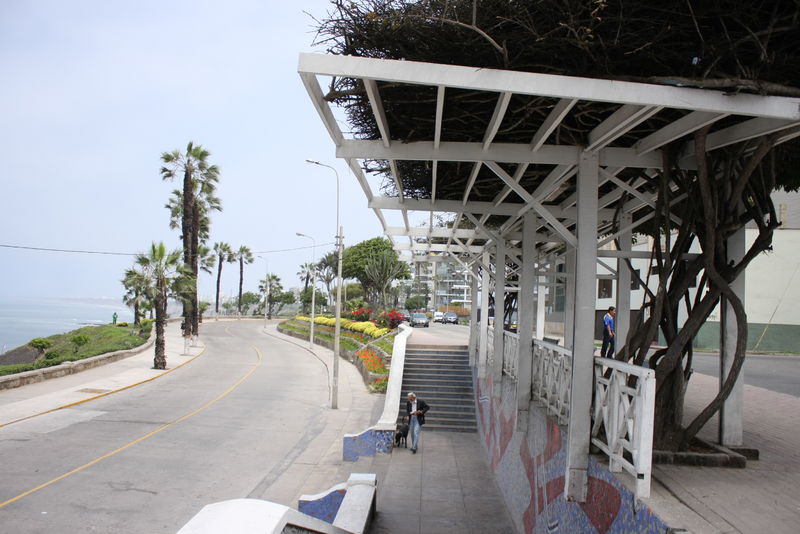 El Malecón Pazos en Barranco es un hermoso lugar donde se puede disfrutar de una placentera puesta de sol