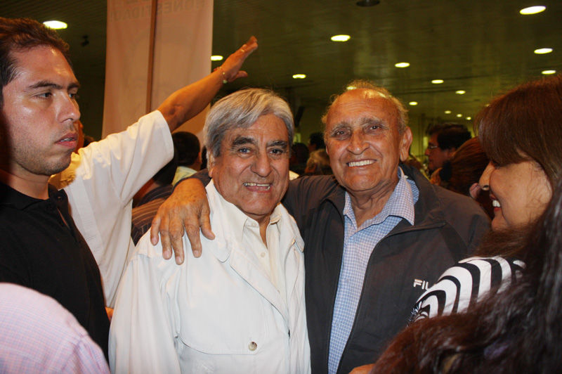 Abel Salinas Izaguirre se hizo presente en acto de desagravio a Jorge del Castillo