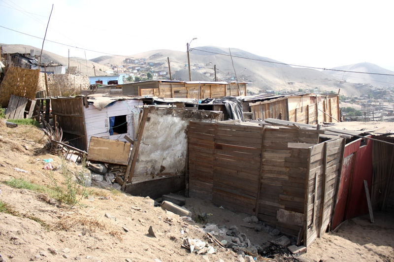 Así  luce el Asentamiento Humano '15 de julio' en Mi Perú - Ventanilla, luchando contra la pobreza, la arena y el sol