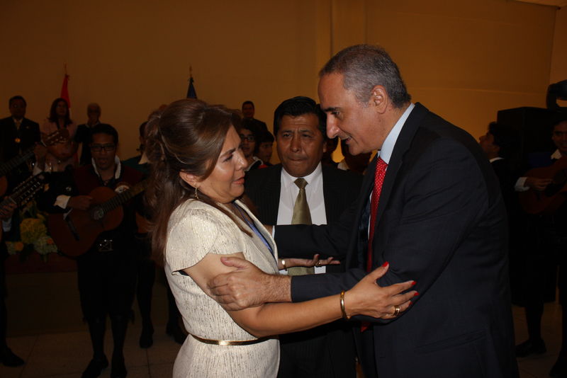 Juramentación de la nueva  Decana del Colegio de Psicólogos del Perú, Rosa Velasco Valderas.