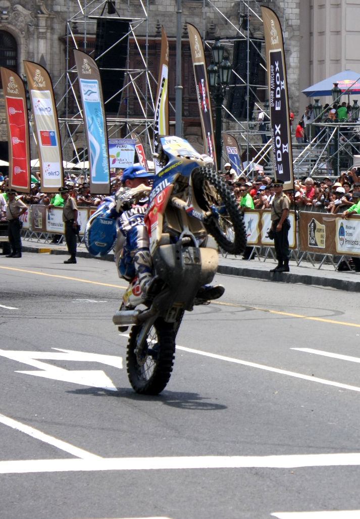 Una verdadera fiesta se vivió en la ciudad de Lima por la final del Rally Dakar 2012