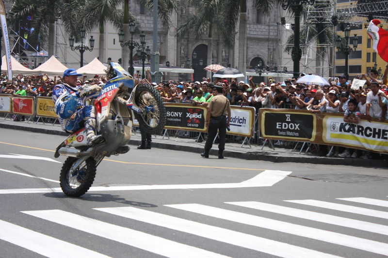 Una verdadera fiesta se vivió en la ciudad de Lima por la final del Rally Dakar 2012