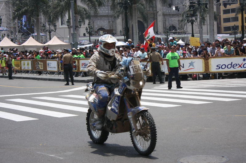 Una verdadera fiesta se vivió en la ciudad de Lima por la final del Rally Dakar 2012