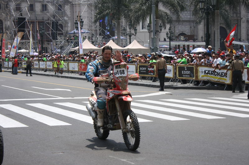 Una verdadera fiesta se vivió en la ciudad de Lima por la final del Rally Dakar 2012