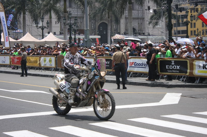 Una verdadera fiesta se vivió en la ciudad de Lima por la final del Rally Dakar 2012