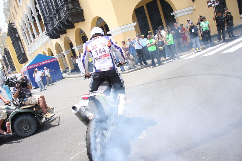 Una verdadera fiesta se vivió en la ciudad de Lima por la final del Rally Dakar 2012