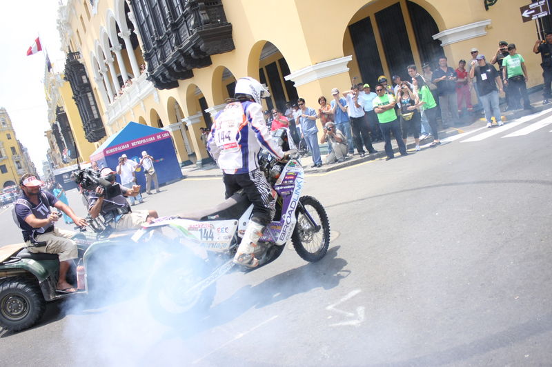 Una verdadera fiesta se vivió en la ciudad de Lima por la final del Rally Dakar 2012