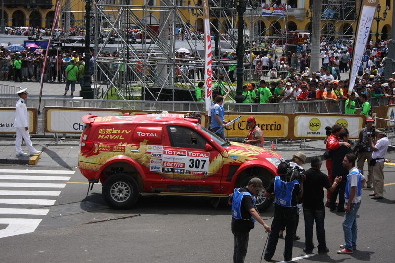 Una verdadera fiesta se vivió en la ciudad de Lima por la final del Rally Dakar 2012