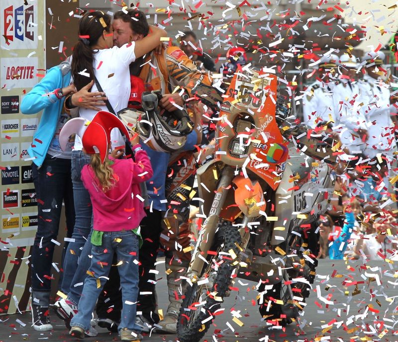 Una verdadera fiesta se vivió en la ciudad de Lima por la final del Rally Dakar 2012