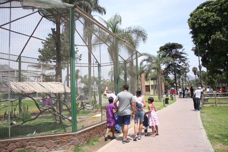 El Parque de la Muralla se ha convertido en uno de los más concurridos atractivos turísticos de la ciudad de Lima