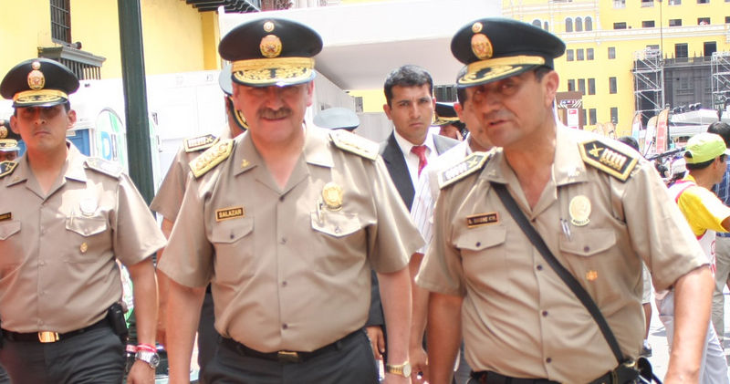 Director PNP Raúl Salazar promete erradicar la corrupción en la Policía Nacional del Perú