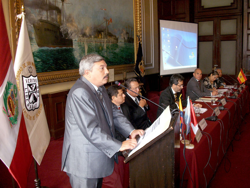 Congresista Alberto Beingolea Delgado inaugura el Primer Encuentro de la Red de Universidades por los Derechos Humanos.