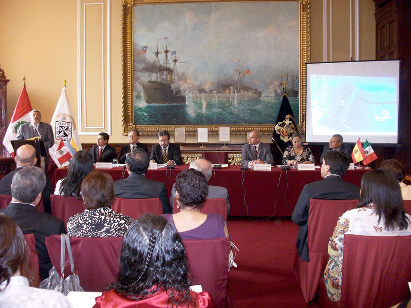 Congresista Alberto Beingolea Delgado inaugura el Primer Encuentro de la Red de Universidades por los Derechos Humanos.