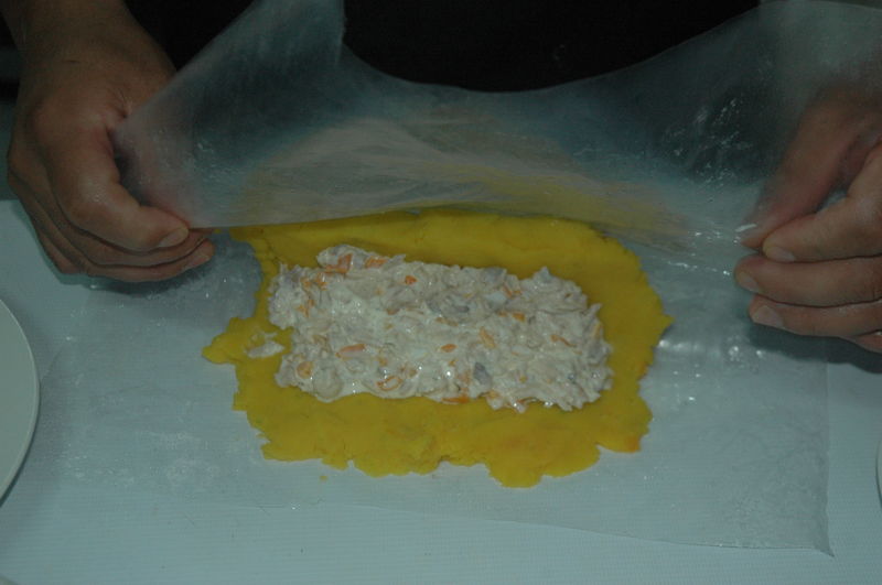 La Causa Rellena es uno de los platos típicos en el Perú profundo y es una de las entradas más solicitadas en todo buffet.
