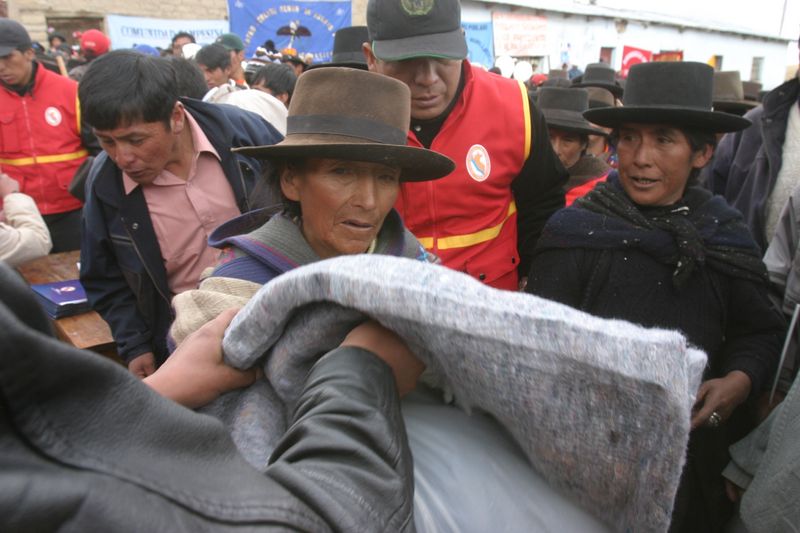 Terrible friaje en Puno afecta, como cada año, en mayor medida a niños de las diferentes provincias puneñas.