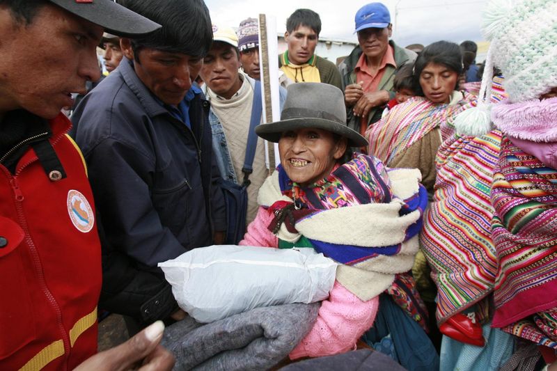 Terrible friaje en Puno afecta, como cada año, en mayor medida a niños de las diferentes provincias puneñas.