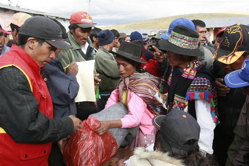 Terrible friaje en Puno afecta, como cada año, en mayor medida a niños de las diferentes provincias puneñas.