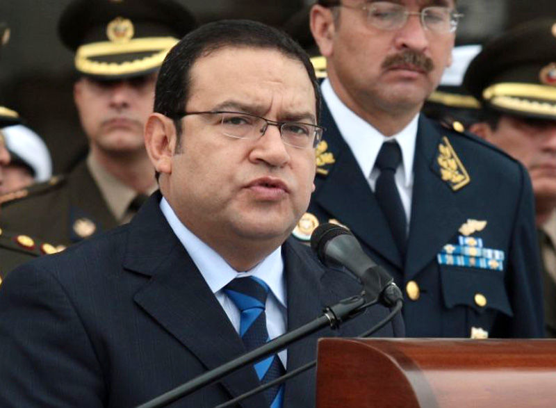 El ministro de Defensa, Luis Otárola, despidió en ceremonia oficial al contingente de Cascos Azules que cumplirá misión en Haití.