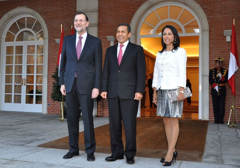 Presidente Ollanta Humala se reúne con presidente del gobierno español Mariano Rajoy en importante visita oficial.